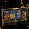 Protection acrylique pour 4 boosters Pokémon